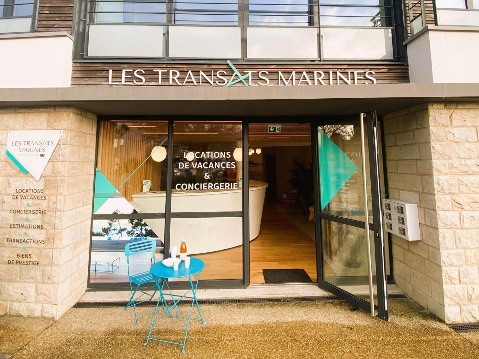 Combrit Sainte-Marine: T2 Duplex Renove Avec Jardin Prive Et Vue Sur Port - Fr-1-481-91 Leilighet Eksteriør bilde